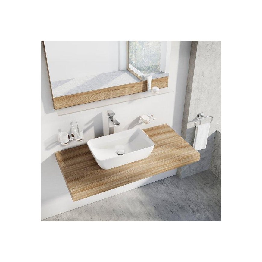 Fixed washbasin siphon valve Ravak, white, lower – 5