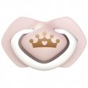 CANPOL BABIES silicone symmetrical pacifier ROYAL BABY, 0-6 months, 2 pcs., 22/650_pin