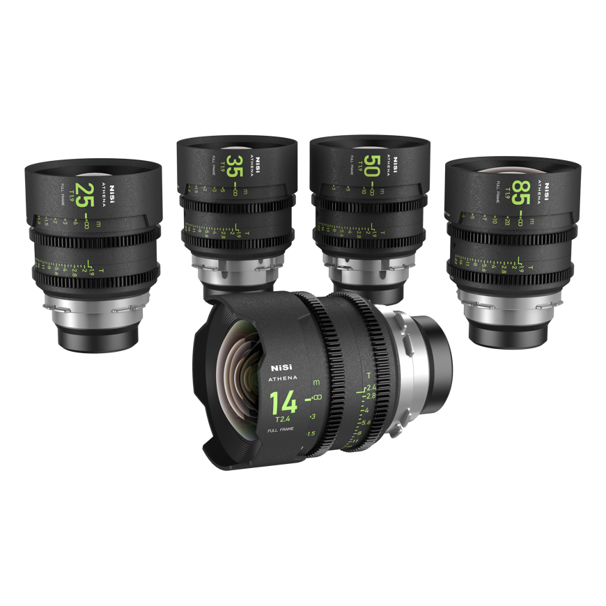 Lens NiSi Cine Lens Set Athena Prime PL-Mount