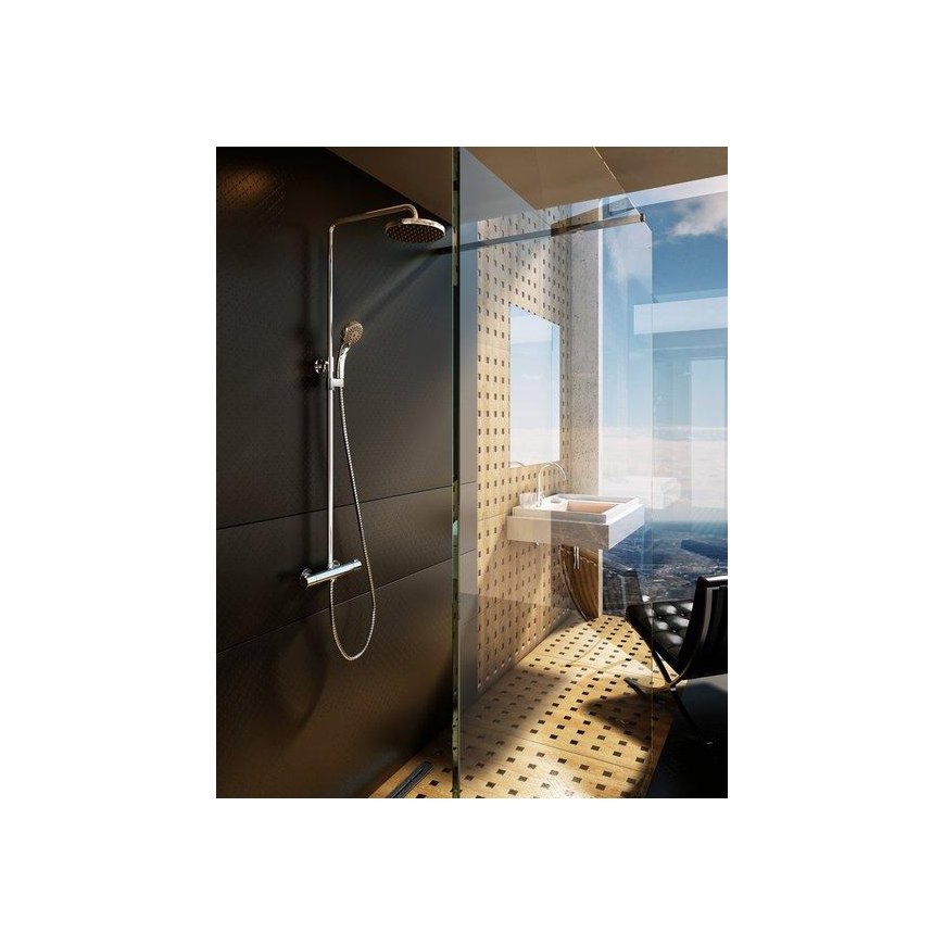 Stationary shower system Ravak Transformer, TE 091.00/150 with thermostatic faucet and shower set – 2