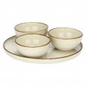 Concerto Avorio Appetizer Set - Ivory Concerto Avorio Appetizer Set - Ivory
