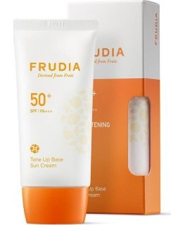 FRUDIA Tone Up Base Sun Cream Correcting color base under makijaja with UV filter, 50 g