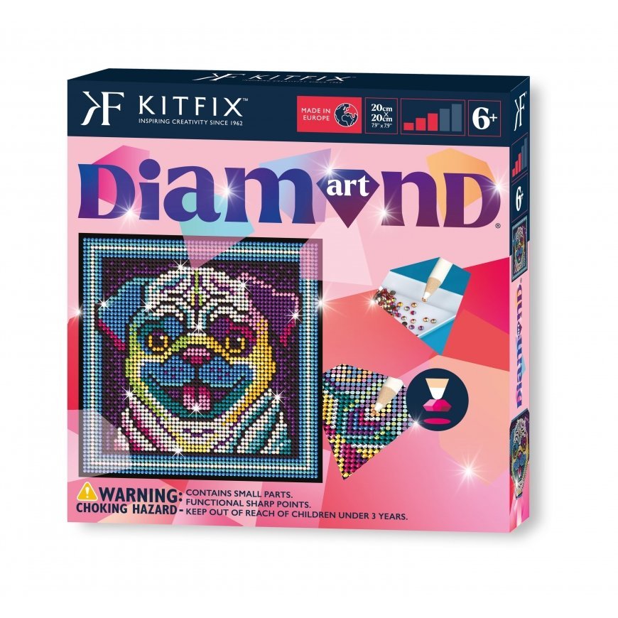 KITFIX Amatniecības komplekts Diamond Art dimantiņu