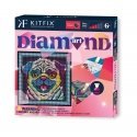 KITFIX Amatniecības komplekts Diamond Art dimantiņu māksla, Mopsis KITFIX Amatniecības komplekts Diamond Art dimantiņu māksla, Mopsis