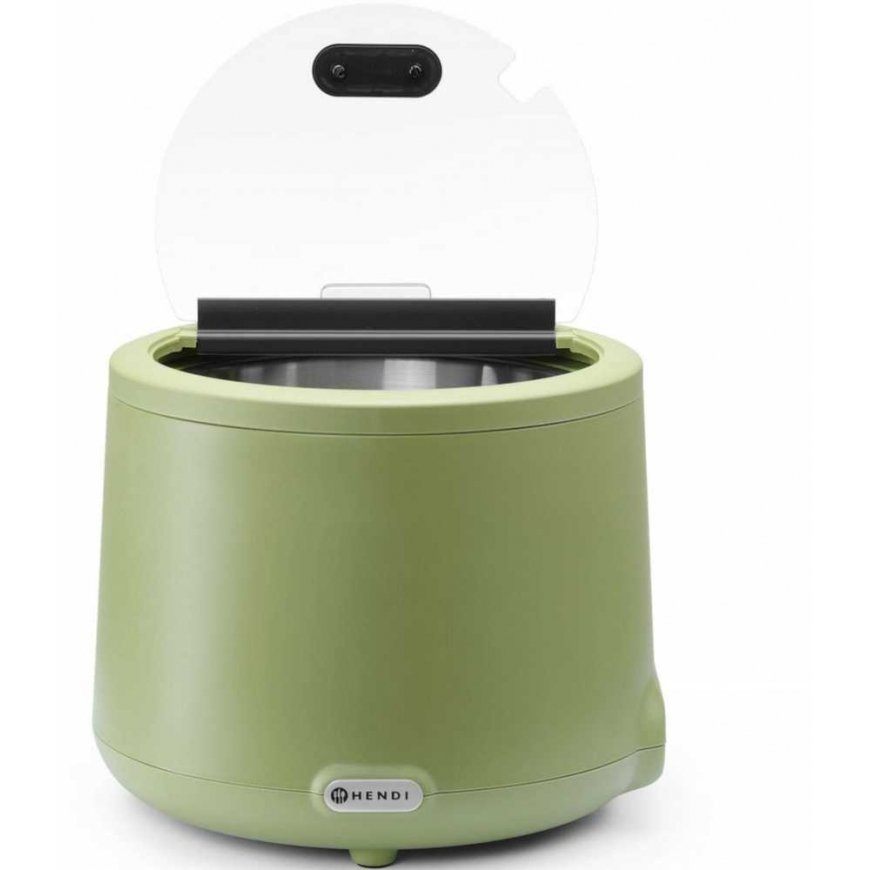 Hendi Kociołek termos elektrinis do zupy 35-85 C 8 l 500 W - žalia – 3