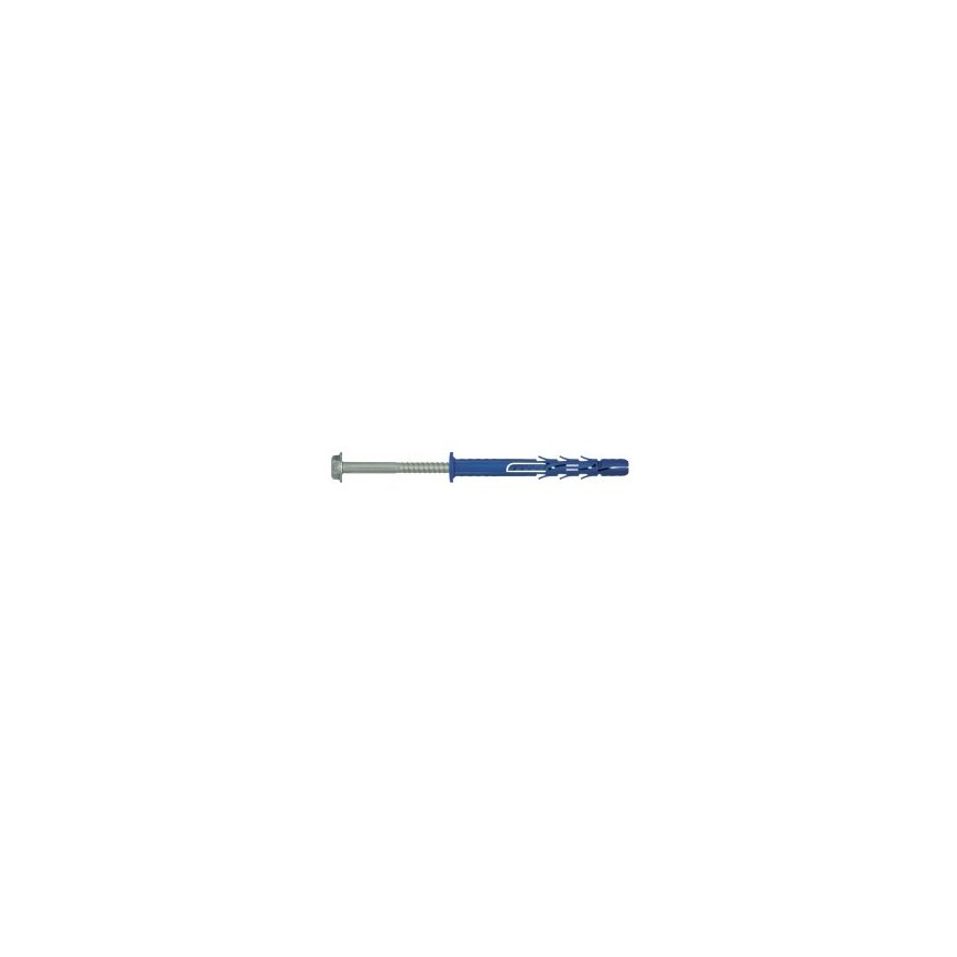 Nylon plug with screw RawlPlug R-FF1-N-14K160 13.8x160 mm 10.8x171 mm SW17/T50 25 pcs. – 2