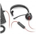HP Poly Blackwire 3315 Vienpusės USB-C Ausinės +3.5mm Plug +USB-C/A Adapteris HP Poly Blackwire 3315 Vienpusės USB-C Ausinės +3.5mm Plug +USB-C/A Adapteris