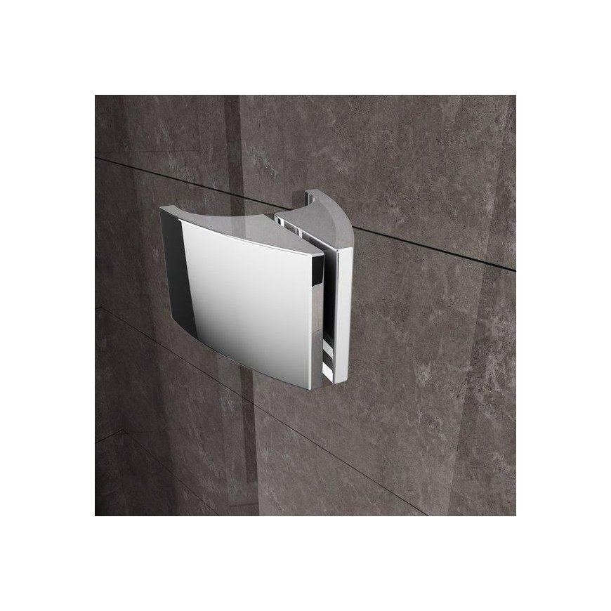 Hinged shower door Ravak Pivot, PDOP2-110, glossy+transparent glass – 3