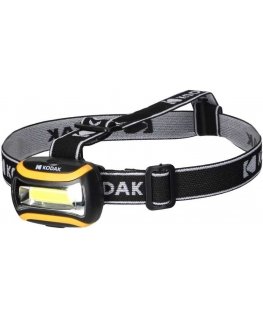 ![CDATA[Galvos LED žibintuvėlis KODAK, 3 W, 150 lm, IP44]]