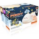 Media-Tech POKKY Clever Dino - Silicone, multicolored night lamp with rechargeable battery. Control by tapping or with the remot