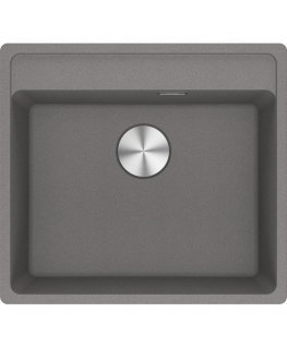 Granite sink Franke Maris, MRG 610-52 A, Steingrau, manual valve