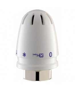 RTL THERMOSTATIC ELEMENT HERZ MINI, temperature limits 25°C...+60°C, white color