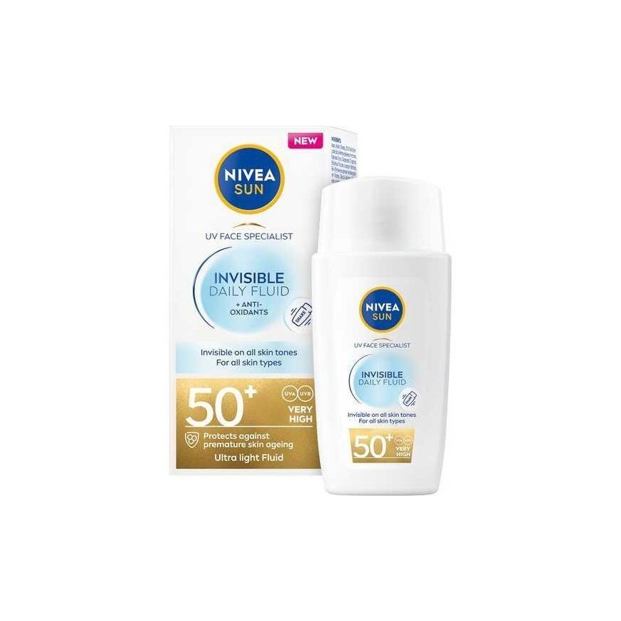 Nivea Skin cream Specialist Invisible Daily Fluid SPF 50+ 40 ml