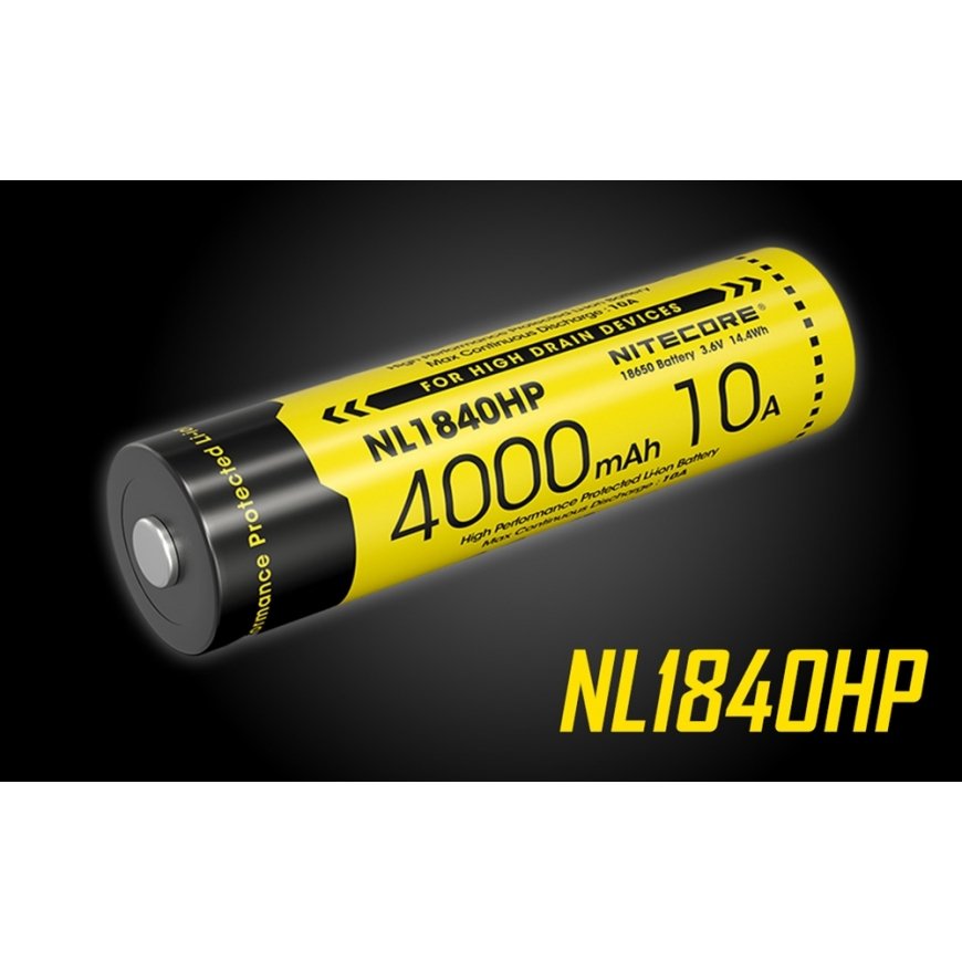 Nitecore NL1840HP 3.6V 4000mAh akumulators