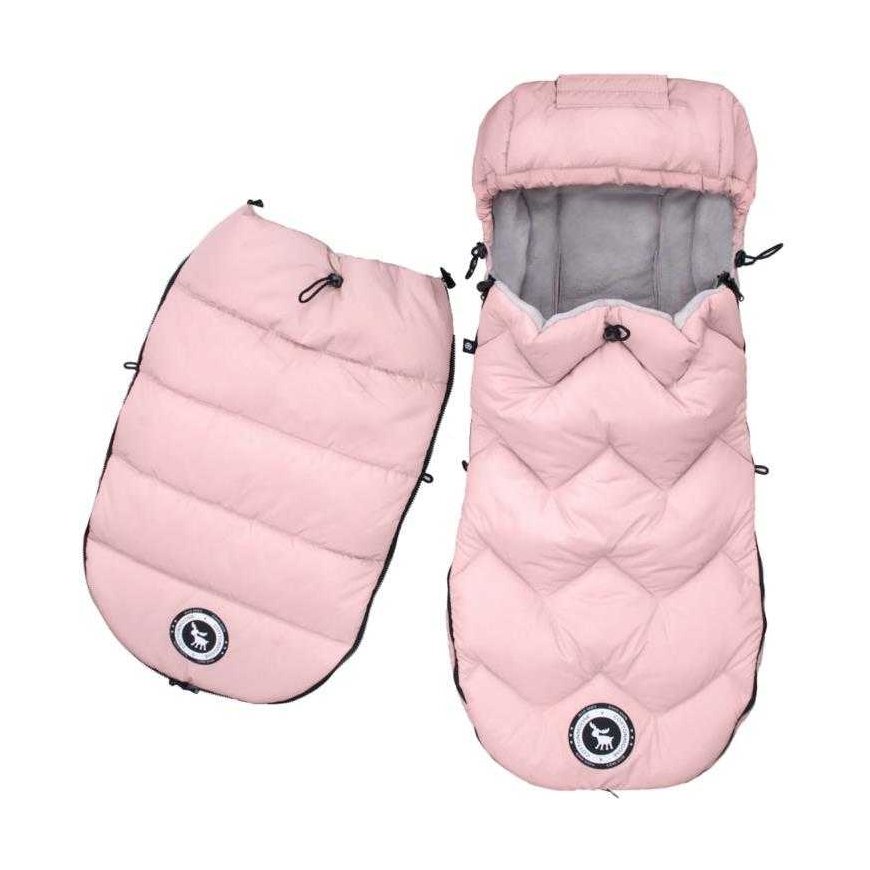 Cottonmoose Arctic - śpiworek 2w1 jesienno zimowy | Rožinė – 2