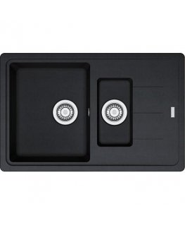 Granitinė plautuvė Franke Basis, BFG 651-78, Onyx