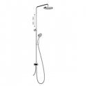 Stationary shower system Ravak DS 090.00, with shower set Stationary shower system Ravak DS 090.00, with shower set
