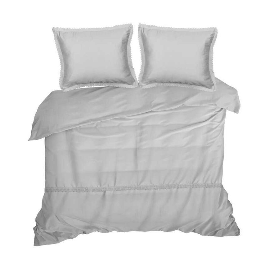 Bedding set Eurofirany POS/RETRO/6/SREB 220X200 70X80/X2 – 2