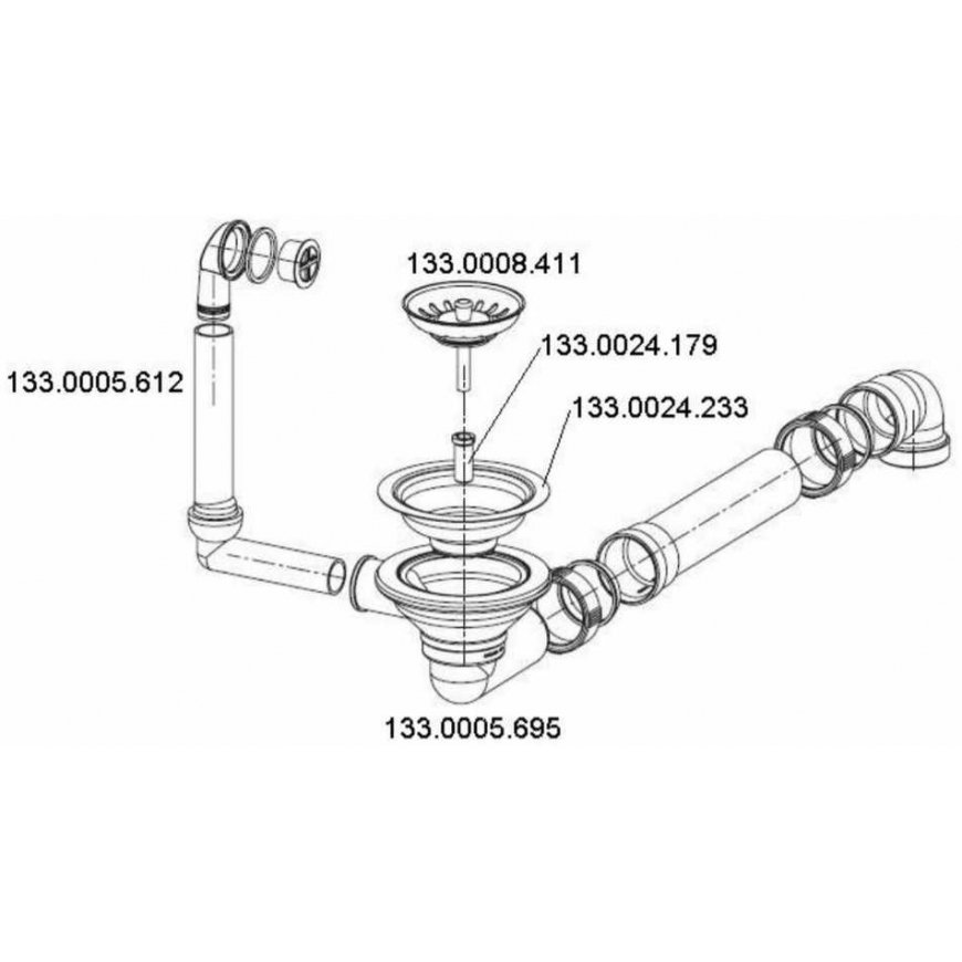 Franke Valve for FRANKE washing machine