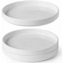 Hendi Talerz with high rim OSLO white 280 x 28 mm - set of 6 pcs.