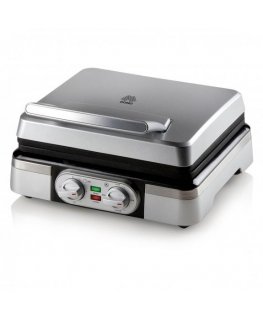 Domo DO9149W waffle iron 2 waffle(s) 1400 W Silver
