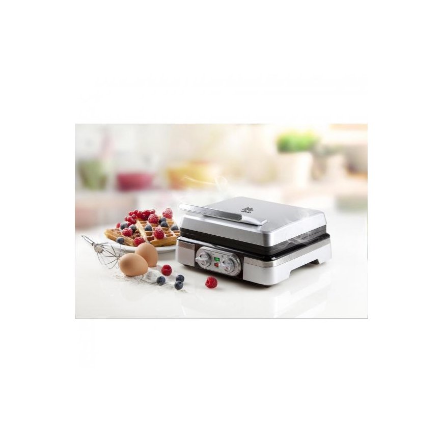 Domo DO9149W vaflinė 2 vafliai 1400 W Sidabras – 5