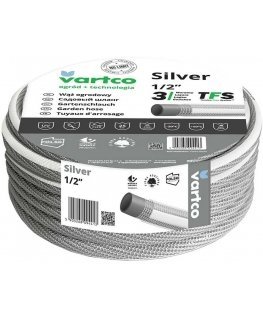 Agaplast Garden hose Vartco Silver TFS 1/2" 50m