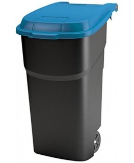 Rotho 45101 100 L Suorakulmainen musta, Sininen