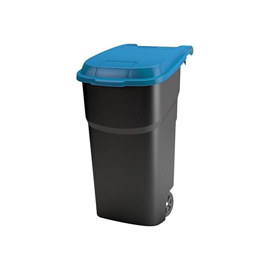 Rotho 45101 100 L Suorakulmainen musta, Sininen