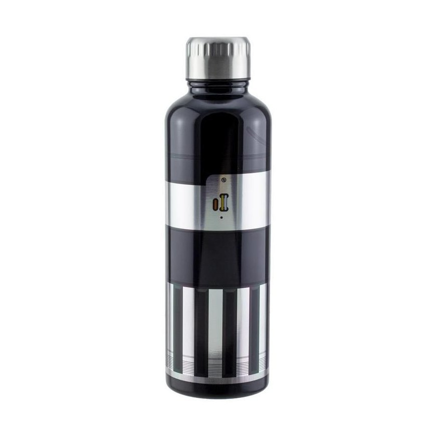 Paladone Darth Vader Lightsaber Metal Water Bottle Päivittäinen käyttö 500 ml Ruostumaton teräs must – 3