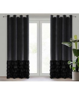 Eurofirany SUPPLY/DANI/Black 140X250 TRANSITION