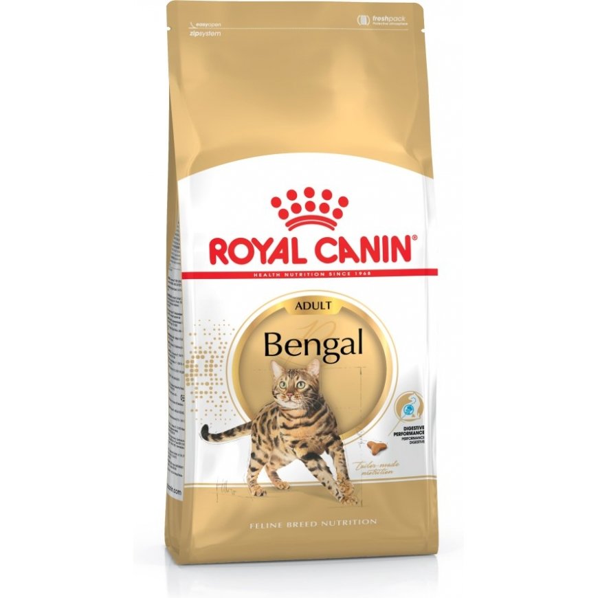 Royal Canin Bengal Adult sausā barība kaķiem 10 kg Pieaudzis suns Putnu gaļa, Dārzeņiem