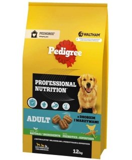 Pedigree professional adult chicken - dry dog food - 12kg