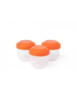 Poppy snack container - 3 pieces / Amuse