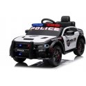 Lean Cars Baterija-powered car Dodge Charger Police Baltas and Juodas