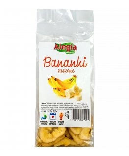 ALEGIA Dried bananas - treat for rodents and rabbits - 60g
