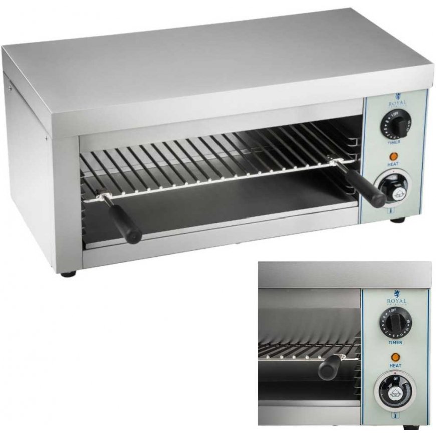 Toaster Royal Catering Fryer salamander toaster TIMER 2000W