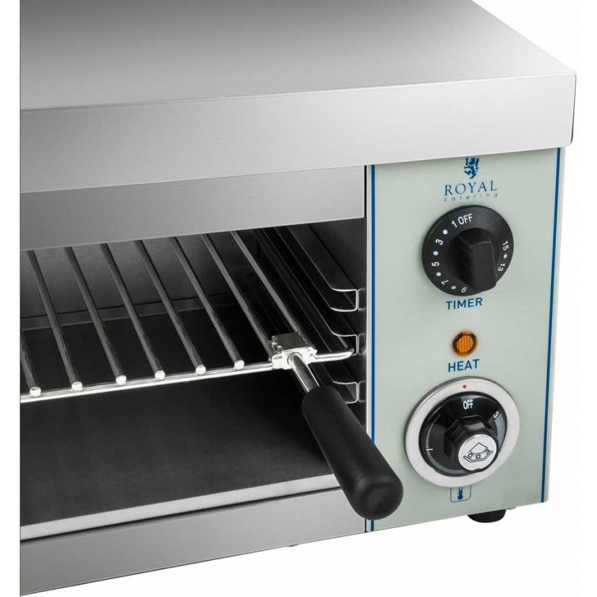 Skrudintuvas Royal Catering Keptuvas salamander toster TIMER 2000W – 2