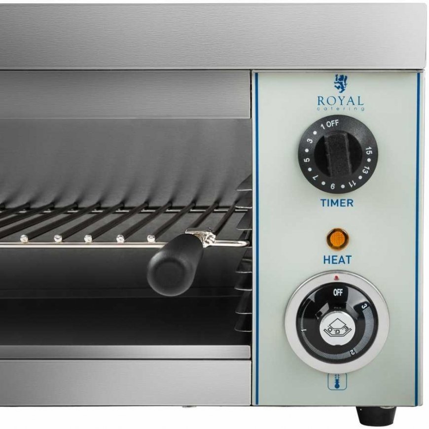 Toaster Royal Catering Fryer salamander toaster TIMER 2000W – 3