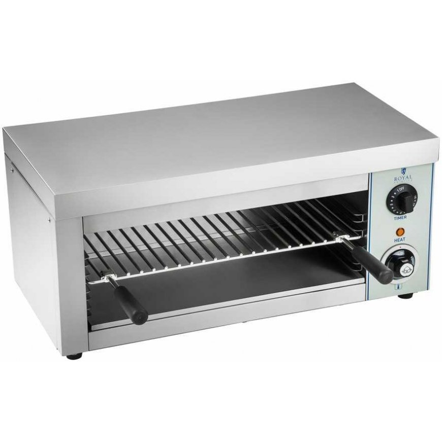 Skrudintuvas Royal Catering Keptuvas salamander toster TIMER 2000W – 4