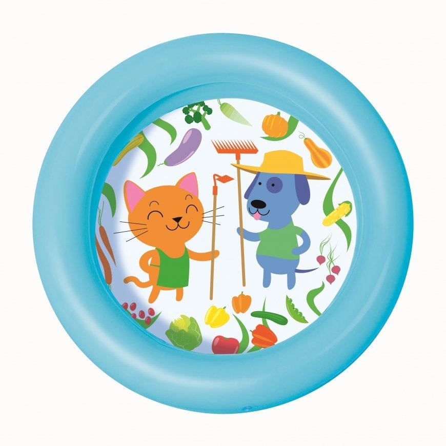 Bestway Inflatable 2-Ring Kiddie Pool 61cm x H15cm – 3