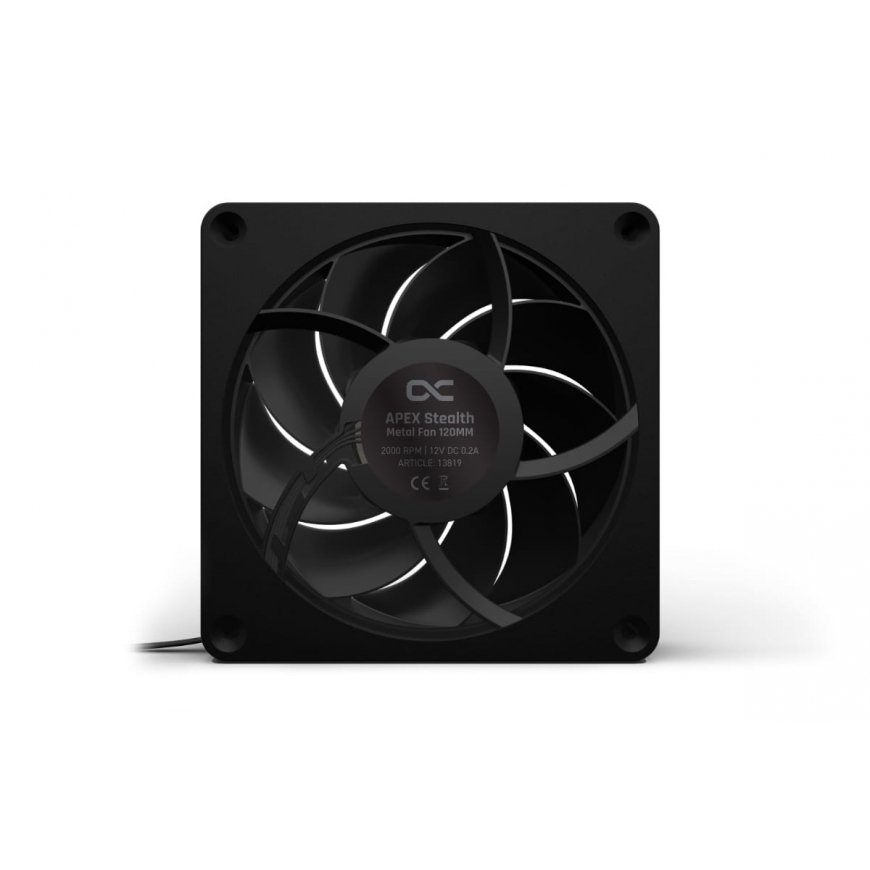 Alphacool Apex Stealth Metall Computer case Fan 12 cm Black 1 pc(s) – 3