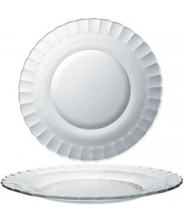 Duralex PICARDIE plate transparent 230 x 20 mm - set of 6 pcs.