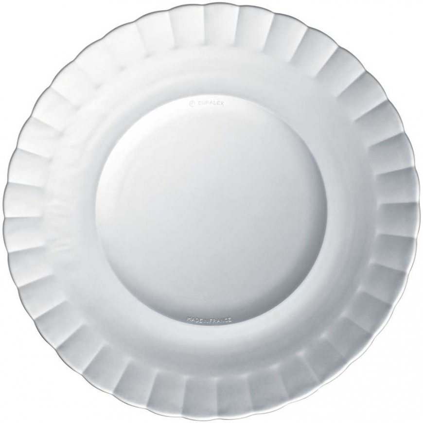 Duralex PICARDIE lėkštė skaidri 230 x 20 mm - rinkinyje 6 vnt. – 2