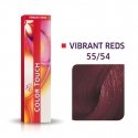 Wella Color Touch, Vibrant Reds 55/54, 60 ml plaukų dažai Raudona Wella Color Touch, Vibrant Reds 55/54, 60 ml plaukų dažai Raudona
