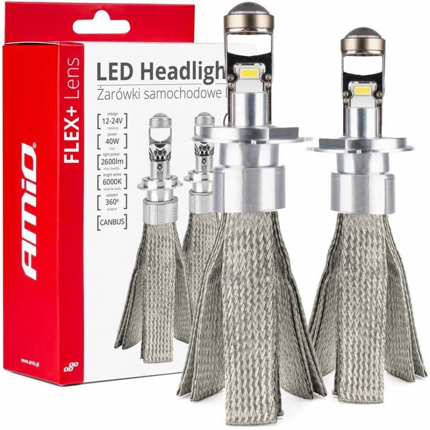 AMiO Żarówki samouke led seria flex+