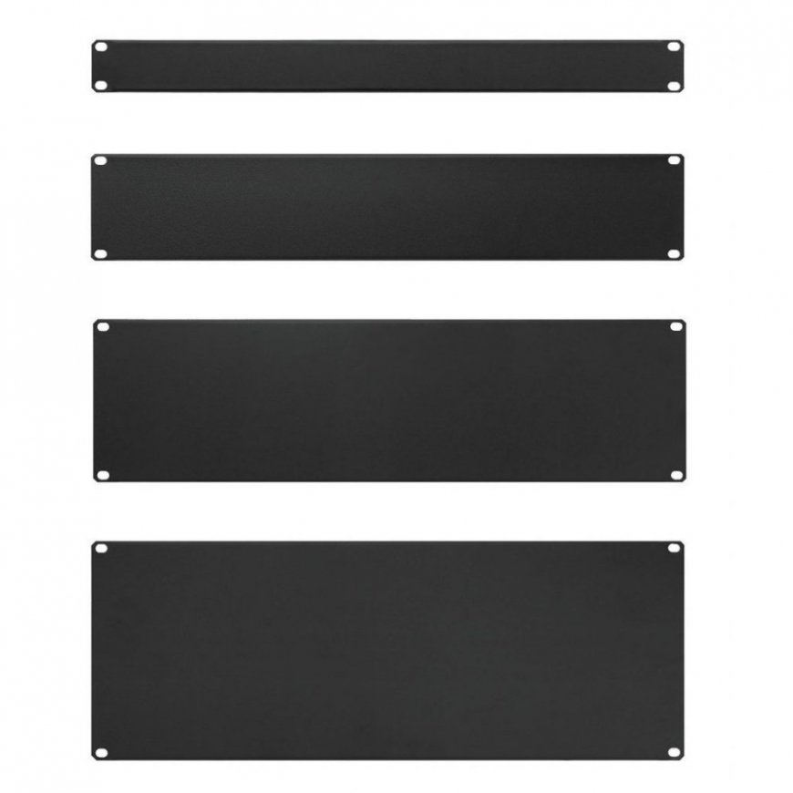 Techly I-CASE BLANK-2-BK rack accessory Blind panel – 3