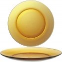 Talerz deserowy Duralex LYS AMBER orange sr. 190 mm - set of 6 pcs.
