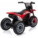 Baby Mix Honda CRF 450R - pojazd, motocykl na akumulator | Raudona Baby Mix Honda CRF 450R - pojazd, motocykl na akumulator | Raudona