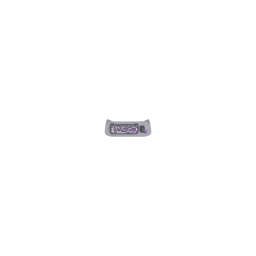 CANYON HSET-W6 Keyboard+Mouse Kitty Edition AAA+АА